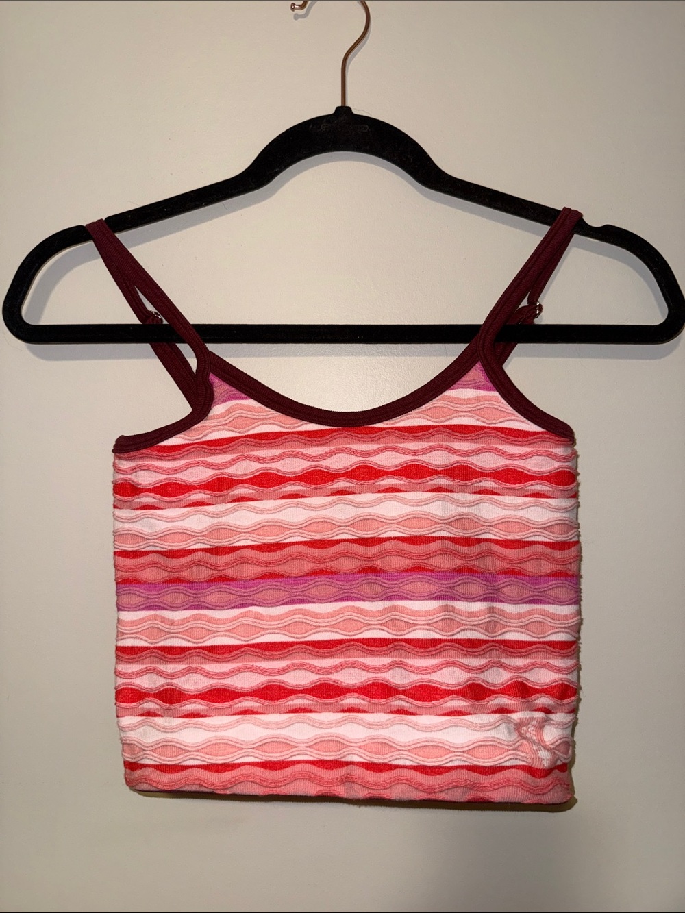 NWOT FREE PEOPLE Cropped Knit Cami